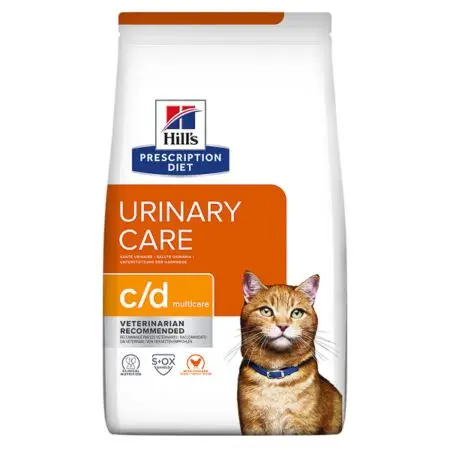 Hill’s PD Feline c/d Chicken 8 kg, Hrană Uscată
