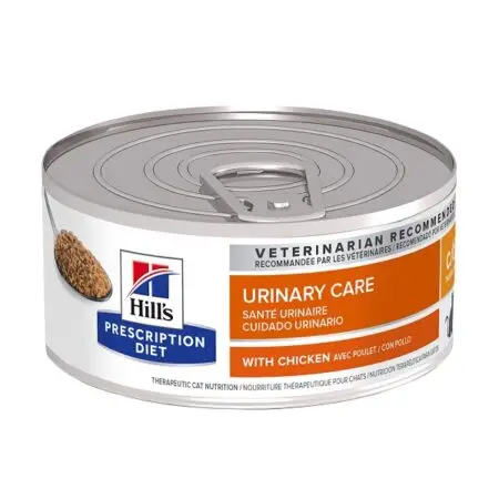 Hill’s PD Feline c/d Minced Chicken 156 g, Hrană Umedă