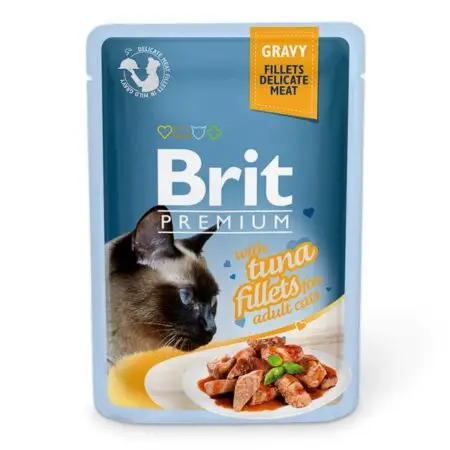 Brit Cat Delicate Salmon in Gravy For Sterilised 85 g