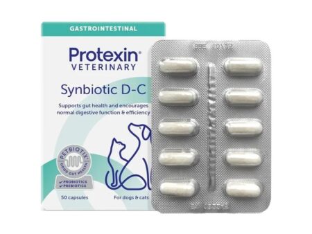 Synbiotic DC pentru Pisici și Câini – 5 x 10 Capsule
