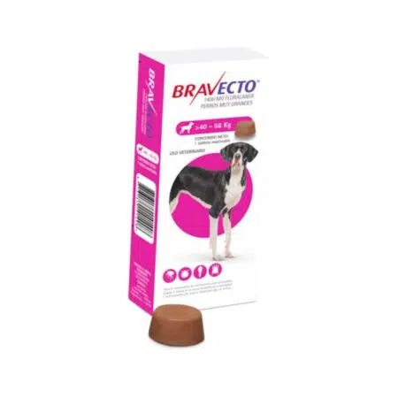Bravecto Dog 1400 mg, (40-56 kg), 1 tableta