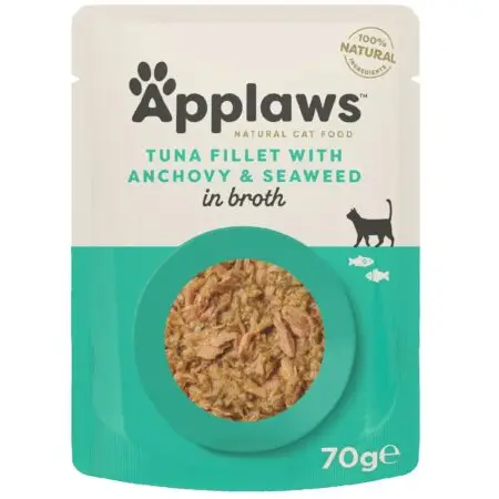 Applaws plic FILE TON CU CREVETI BLK.TIG 70g