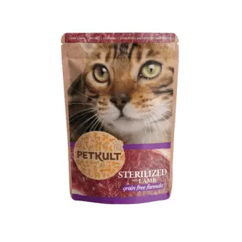 Petkult cu Vită pentru Feline 100 g, Hrană Umedă