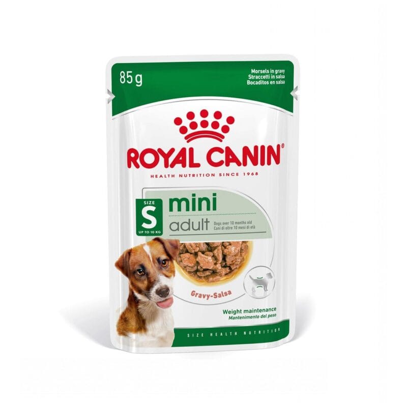 Royal Canin SHN Mini Ageing 12+ Gravy Plic Sos – Hrană Umedă 12x85g
