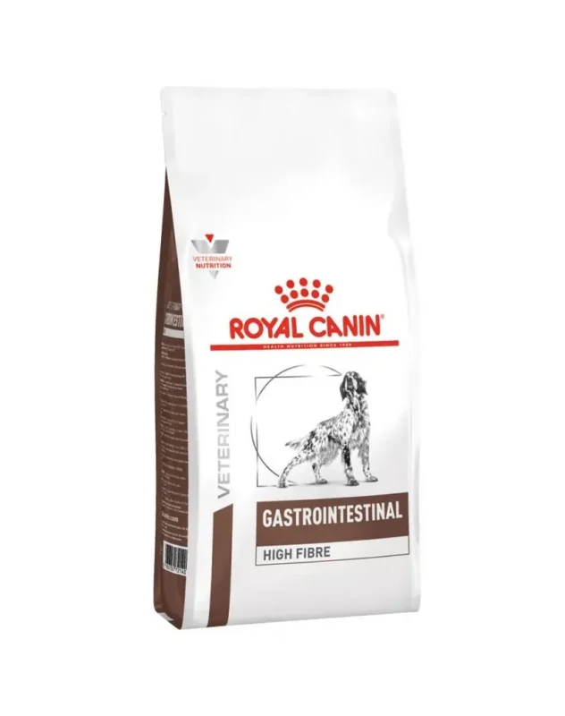 Royal Canin Gastrointestinal High Fibre Câine – Dietă Veterinară pentru Colită și Tranzit (Fibre Ridicate)