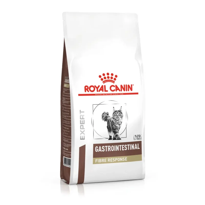 Royal Canin Gastrointestinal Fibre Response Pisică – Dietă Veterinară pentru Constipație și Tranzit (Fibre Ridicate)