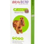 Bravecto câini 10-20 kg – comprimat masticabil pentru purici și căpușe