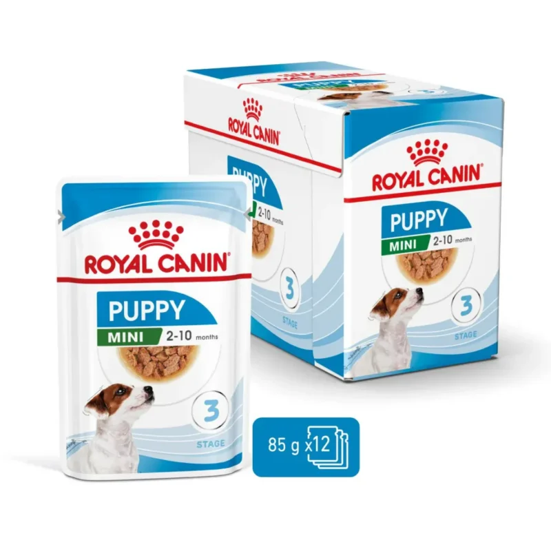 Royal Canin SHN Mini Puppy Gravy Plic Sos – Hrană Umedă 12x85g