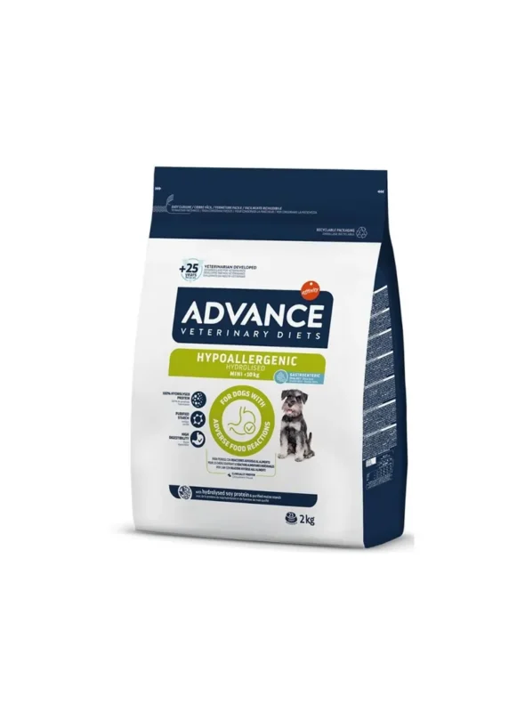 Advance Dog Hypoallergenic Mini (Hrană Uscată 2.5 kg) – Dietă de Excludere pentru Câini de Talie Mică