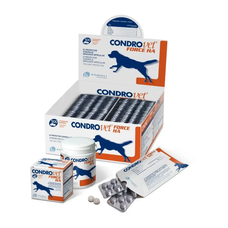 Condrovet Force HA – Supliment Nutritiv pentru Agilitate și Protecția Cartilajelor
