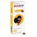 Bravecto câini 2-4,5 kg – comprimat masticabil pentru purici și căpușe