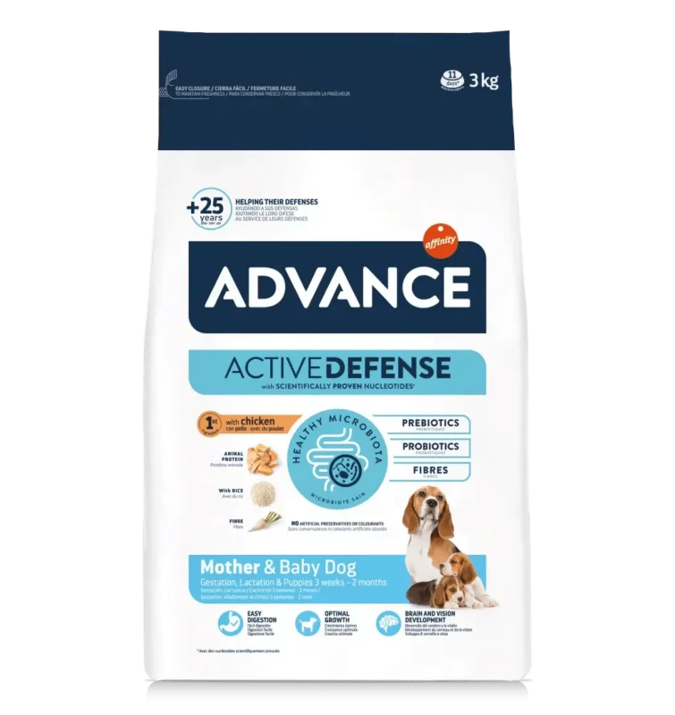 Advance Dog Initial Puppy Protect 3 kg – Hrană de Start pentru Cățeluși la Înțărcare (2-4 Luni)