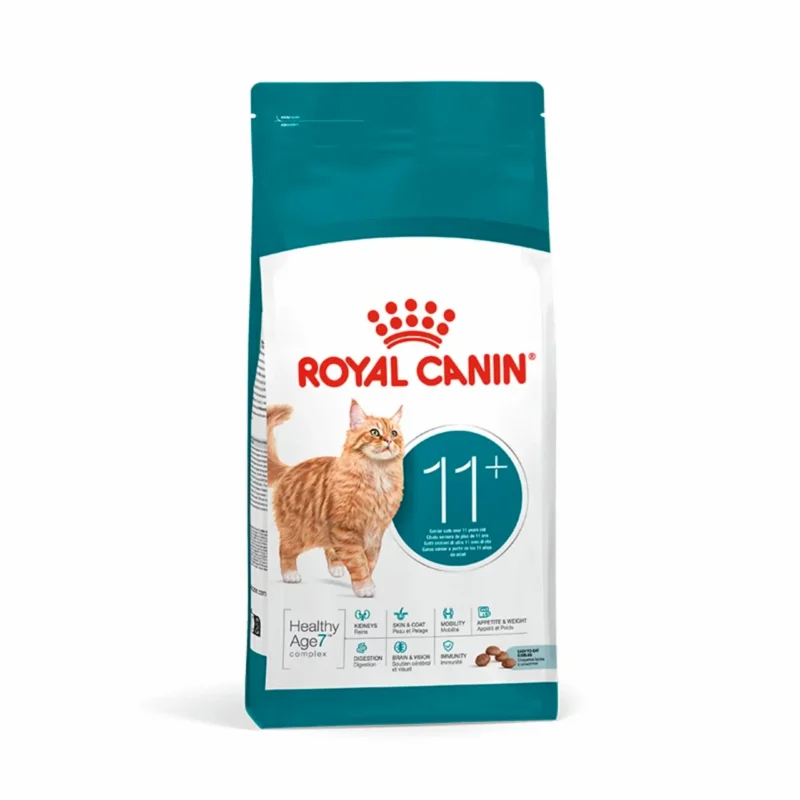 Royal Canin Ageing 11+ – Hrană Uscată Super-Premium pentru Pisici Seniori (Peste 11 Ani)