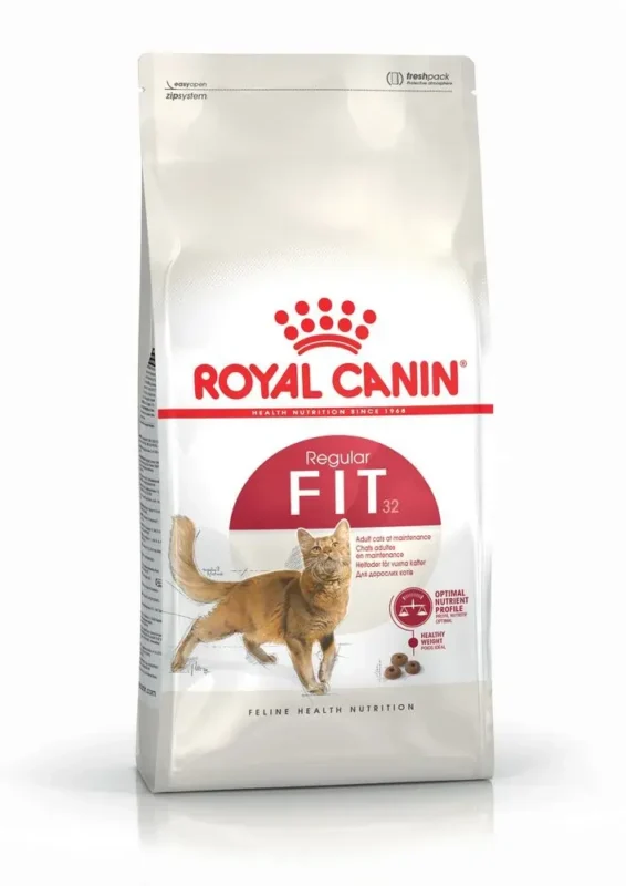 Royal Canin Fit 32 – Hrană Uscată pentru Pisici Adulte (Nivel Activitate Moderat)