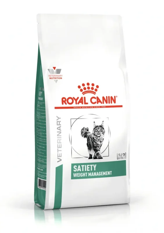 Royal Canin Satiety Weight Management Pisică – Dietă Veterinară pentru Slăbit și Controlul Foamei (Stop Cerșit)