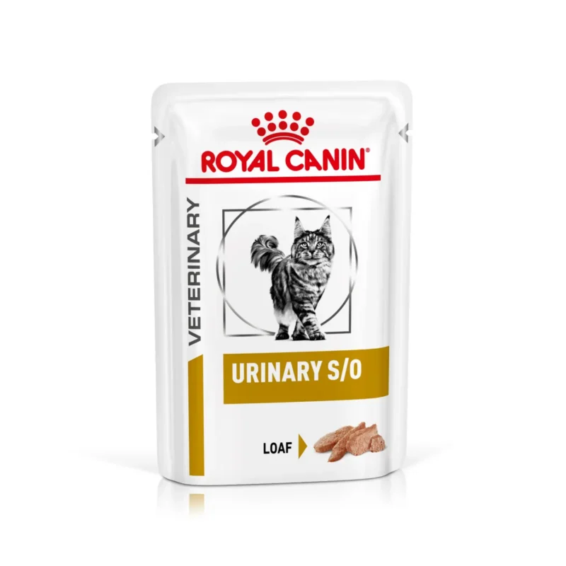 Royal Canin Urinary S/O Cat 12 x 85 g (Plic Pate) – Hrană Umedă Dietetică pentru Tractul Urinar