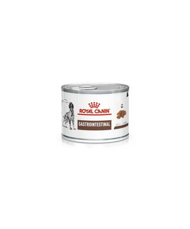 Royal Canin Gastrointestinal Câine (Conservă 200g) – Dietă Veterinară pentru Digestie și Recuperare (Format Mic)