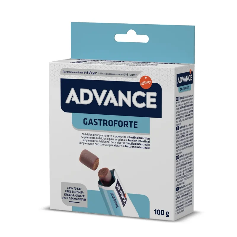 Advance Dog Gastroenteric Forte (Supliment 0.1 kg) – Recompense pentru Controlul Scaunului și Digestie la Câini