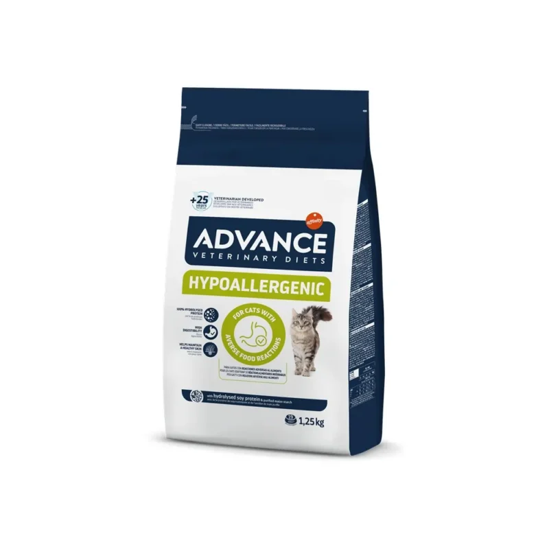 Advance Veterinary Diets Cat Hypoallergenic (Hrană Uscată) – Dietă cu Proteine Hidrolizate pentru Pisici