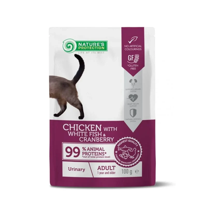 Nature's Protection Sterilised - Plic Curcan și Merișoare (22 x 100g) (Copie)