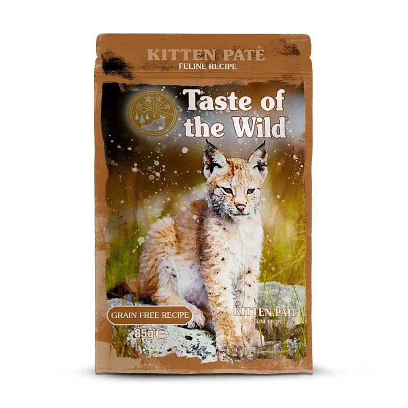 Taste of the Wild Kitten - Plic Pui Pate (12 x 85g)