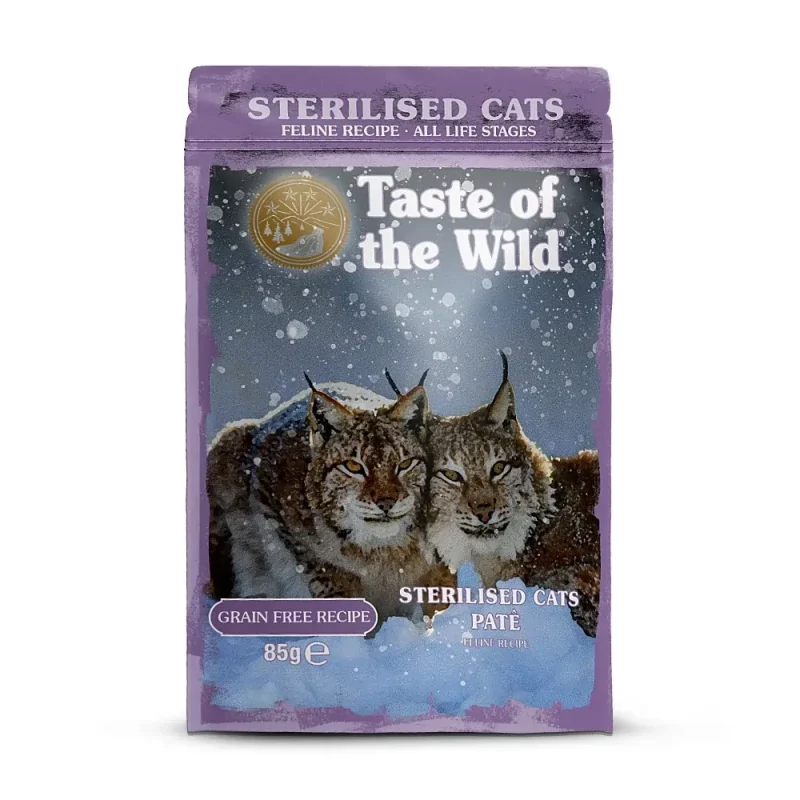 Taste of the Wild Sterilised - Plic Pui Pate (12 x 85g)