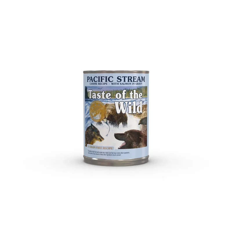 Taste of the Wild Pacific Stream - Conservă Câini cu Somon (390g)